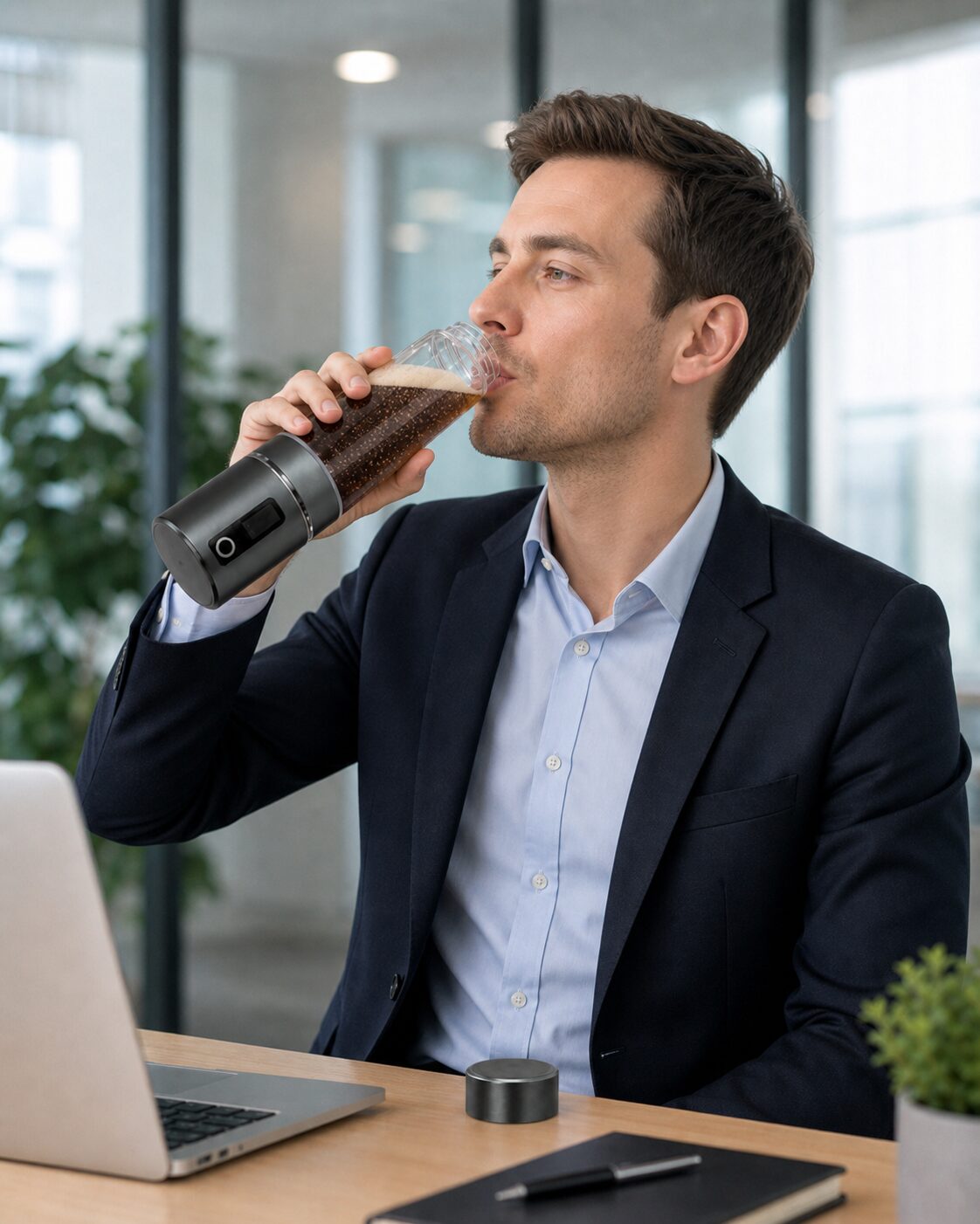 Morning hydrogen coffee