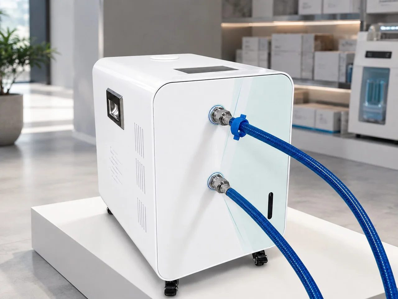 HSPA-2 distributor showroom application scene