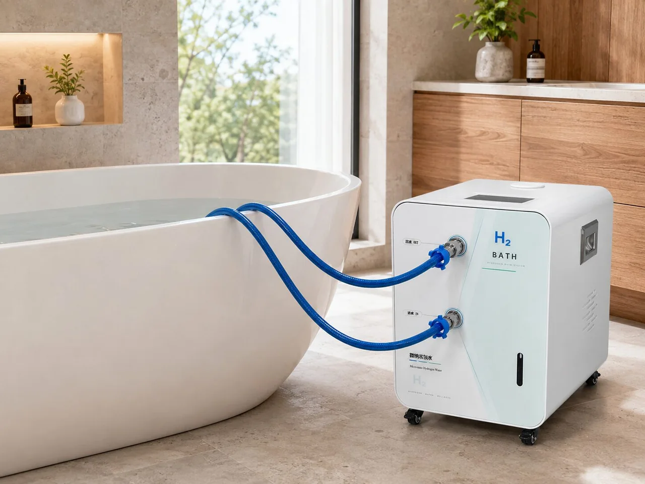 HSPA-2 premium home bathroom application scene